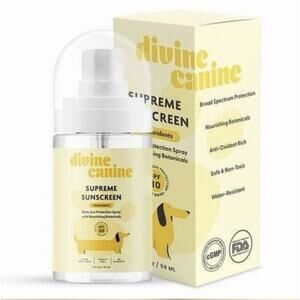 Divine Canine Supreme Sunscreen SPF 30 Broad Spectrum 2 fl Oz